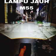 Ready Lampu tembak led mt star m55 biled matrix shroud ring devil jauh dekat