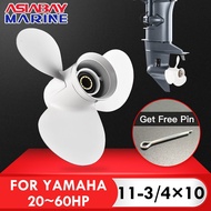 Motor aluminum alloy propeller ship engine 3 blades suitable for Yamaha 20hp 25hp 30hp 40hp 48hp 50h