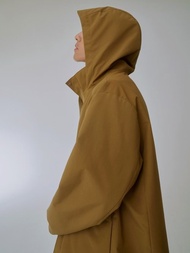 環保男連帽風衣外套 (2色)