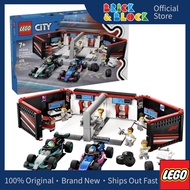 LEGO 60444 F1 Garage & Mercedes-AMG & Alpine Cars | LEGO City