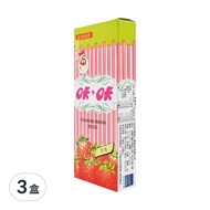 甘百世 咔咔 草莓巧克力棒  25g  3盒