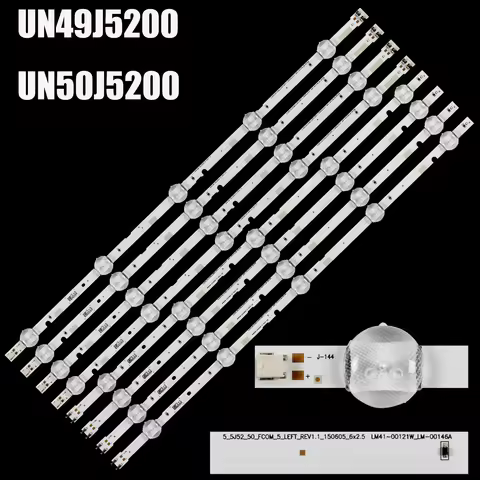 LED strip For 2015SVS50 FHD FCOM R5 L5 V8DN-490SMB-R0 V8DN-490SMA-R0 UN50J5000 UN49J5290AG UN49J5200