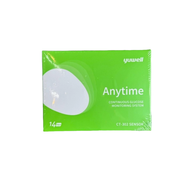 Yuwell Anytime CT3 จอเครื่องวัดน้ำตาลในเลือดเบาหวานเซนเซอร์ควบคุมแบบไดนามิกเครื่องวัดน้ำตาลในเลือด24