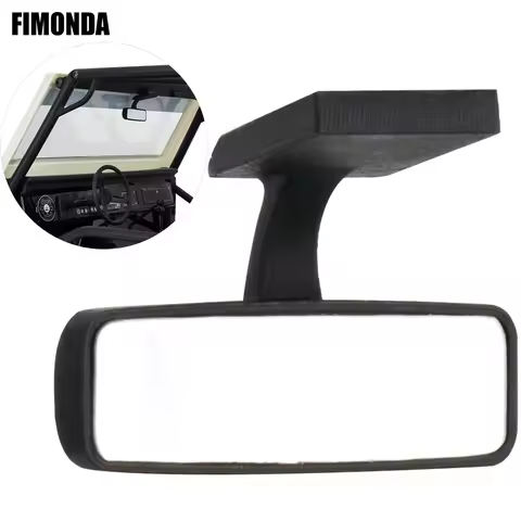 Rearview Mirror Decor for 1/10 & 1/8 Scale RC Cars - Compatible with TRX4, SCX10, D90, RD110, MST, V