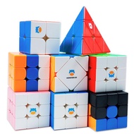 GAN Monster Go 3x3 Rubiks Cube UT Rainbow Cloud MG3 Pyramid Skewb Speed Cube Learning Series Magneti