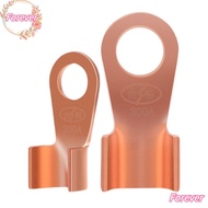 FOREVER 10pcs/pack OT Wire Nose Terminal Crimp, Bolt Hole Copper OT Cable Connector Kit, Durable OT 