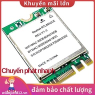 WiFi 6E 5400Mbps Network Card RTL8852CE M.2 2230 Bluetooth 5.3 Wireless Adapter Tri Band 2.4G/5G/6GH