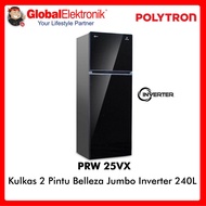 Polytron Kulkas 2 Pintu PRW-25VX / PRW 25 VX Inverter