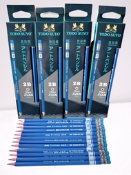 Bút chì Todo Suyo cao cấp EVAN( chì 2b gỗ tốt ruột thân chì ko gãy)