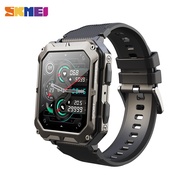 ZZOOI SKMEI 1.83 inch 380mAH Bluetooth Call Swimming Smart Watch Mens Pedometer Fitness Tracker Waterproof SmartWatch for Android ios