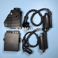 【Exclusive Online Deals】 Motorcycle Cdi Box Ignition Regulator Coil Set For Yamaha Xv250 250 Route 6