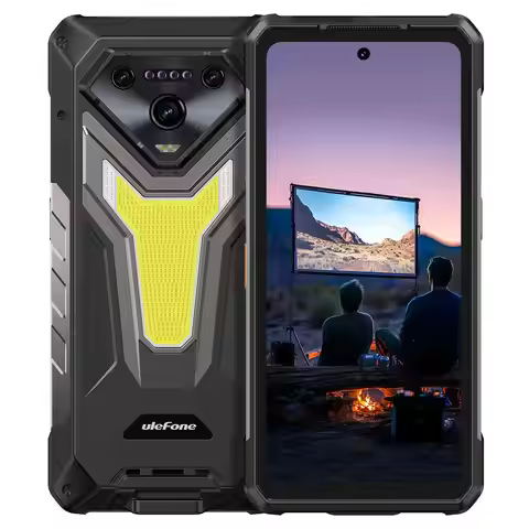 Ulefone Armor 34 Pro 5G AI Rugged Phone 32GB+512GB 25500mAh 6.95" Built-in Projector 120Hz Android 1