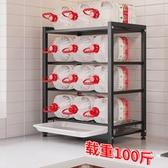 ST/ Kitchen Storage Rack Bowl Dishes Bowl Plate Draining Rack Storage Rack Bowl Rack Household Multi-Functional Cupboard