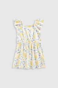 ชุดเดรสเด็กผู้หญิง Mothercare Lemons Jersey Dress HC834