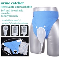Silicone  bedridden use incontinence panty urine bag urine collection bag drainage bag airtight urine catcher liquid silicone urinal