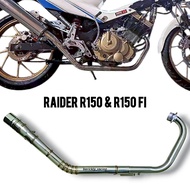 Exhaust Pipe Suzuki Raider 150 R150 FI Pipe Neck 50 mm Paip Ekzos R150 R150FI Stainless Steel R150 F