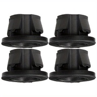 4X Nắp Động Cơ Ốp Lưng Kim Tuyến Cao Su Cho Xe Mercedes Benz W204 C204 S204 C218 X218 W212 S212 A207