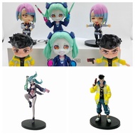 Cyberpunk Edge Walker David Lucy Rebecca Desktop Case Car Figure Ornament Model