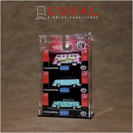 Coval SMT-103 Acrylic Display for 3 Diecast M2 Machines 1/64 Box