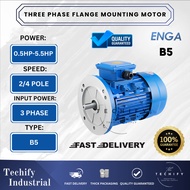 Special Contact Seller ENGA Motor B5 0.5HP(0.37KW) 4Pole Three Phase Motor B5 Flange Mounting Motor