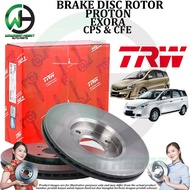 Proton Exora CPS , CFE BOLD TURBO Front / Rear Brake Disc Rotor TRW [ 1Pair ] [ Original ]