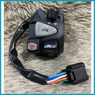 ∇ ◷ ▣ Domino Handle Switch For Honda Click with Pssing Light Hazard Light PLug and play