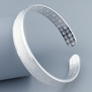 银饰配件手链手镯WEIJUNXIAO S999 Silver bracelets a variety of optional silver adjustable bracelet for womenH