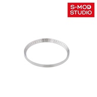 S-MOD SKX007 Steel Chapter Ring Polished Steel With Marker Seiko Mod