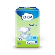 Dr. P Value Level 6 Adult Diaper Tape XL8