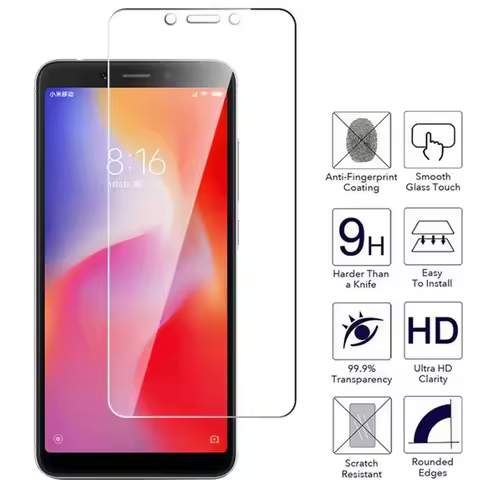 999D Protective Glass For Xiaomi Redmi 5 Plus 5A Go 6 6A S2 7A Tempered Screen Protector Redmi Note 