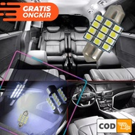 ARSYLED 1 Buah Lampu Kabin Plafon LED Mobil Ukuran 31mm - Avanza Xenia Innova Calya Sigra Rush Terio