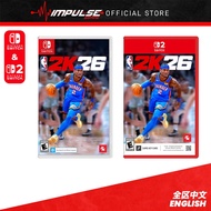 NSW/NSW 2 Nintendo Switch / Switch 2 NBA 2K26 Chi/Eng Version 中英文版