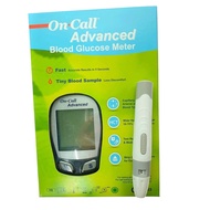 ฟรีปากกา เครื่องตรวจน้ำตาล On Call Advanced Blood Glucose meterประเทศเยอรมันของแท้รับประกัน1ปี เครื่