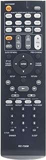 RC-736M Replacement Remote Control Replace for Onkyo AV Receiver HT-R380 HT-R693 HT-R570 HT-S5200 HT-S5200S HT-S6200 HT-S6200S