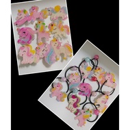 Unicorn hair band x9 Unicorn hair clip x9（All)