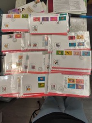 香港生肖首日封40個