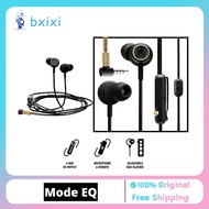Mode EQ Headphones In-Ear Headphones with Microphone Bass Rock Earphones Wired Headphones