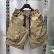 Five-Point shorts Men's five quarter shorts Summer Thin Quick-Drying shorts Men's Loose five-Point P