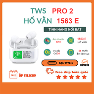Tai Nghe Bluetooth PRO 2 ANC Hổ Vằn CHIP 1563E (Bản vip mới) Sạc Type C Fix OS 26 Chống ồn xuyên âm 