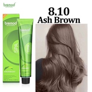 Bremod Hair Color 8.10 ASH Brown Hair Dye Hair Colour