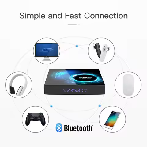 6K Smart TV Box T95 Android 10 HD 4K Allwinner H616 BT 4G 5G Dual WiFi Media Player Set Top Box