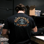 [New] Ready Stock GBRS GROUP KRAKEN Personality Octopus Print Men's Military Style 100% Cotton T-Shi