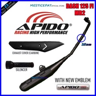 HONDA DASH125-FI EXHAUST - RACING (APIDO) EKZOS RACING DASH 125 FI NEW DASH125 FI EXZOS STANDARD CUT