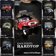 2025 TOYOTA fashion HARDTOP Land Cruiser FJ40 Classic Red Car T-shirt HARDTOP OFFROAD Community