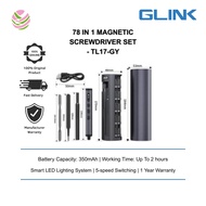GLINK(78 IN 1-S2)-78 in 1 Magnetic Screwdriver Set Precision Electric Screwdriver Kit with 72 Bits 5