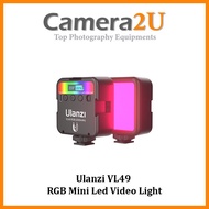 READY STOCK Ulanzi VL49 RGB Mini Led Video Light For Smartphone And DSLR VL-49