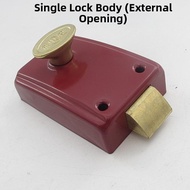 Red Single Tongue Lock 558