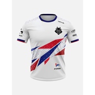 2026 G2 New National Team T-shirt Spain E-sports Competition LOL Short-sleeved G2 Fan E-sports Overs