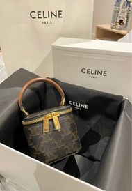 Celine盒子包黑色老花迷你size | 10J762CZ1-04LU|全新正版正貨