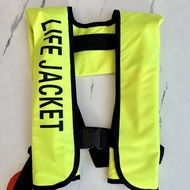 เสื้อชูชีพ LIFE พองลมด้วยแก๊ส พร้อมแก๊ส CO2 เสื้อชูชีพ แบบพกพา สําหรับผู้ใหญ่ เหมาะกับการตกปลา ชูชีพ